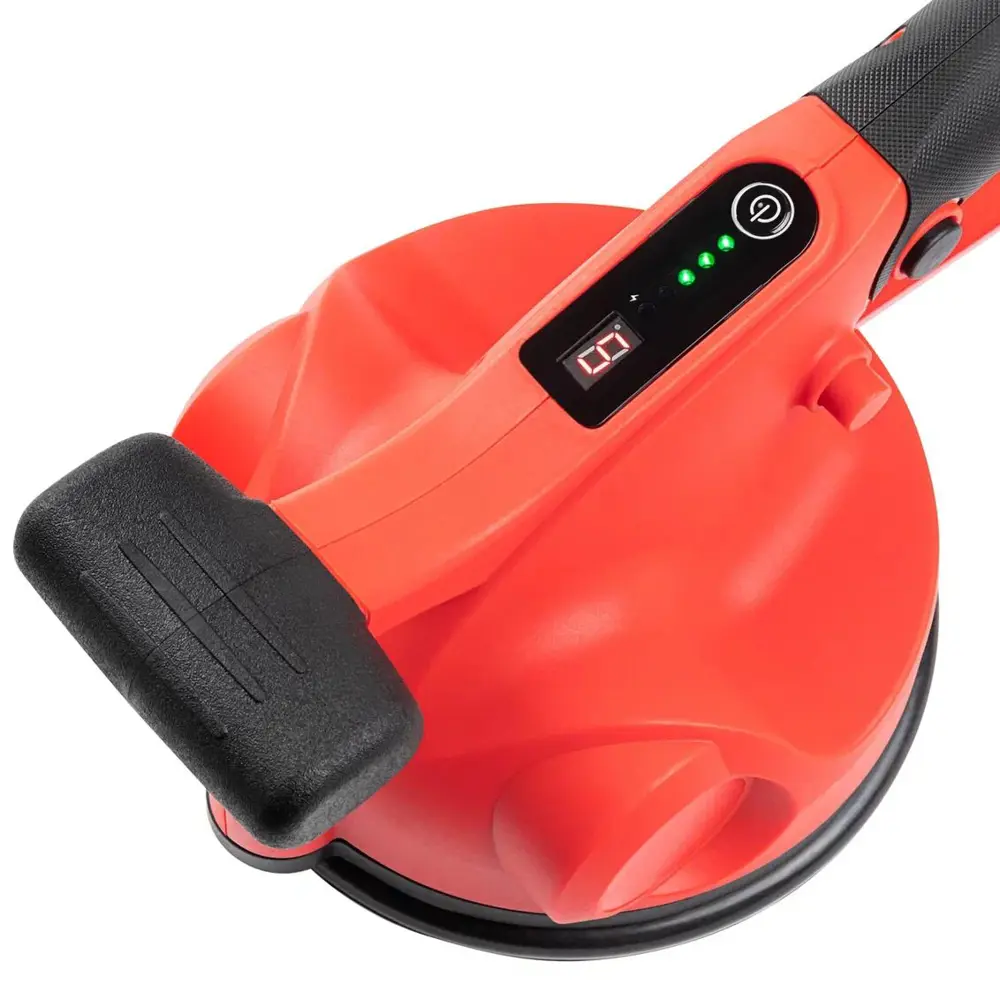 Фото 8 Виброприсоска для укладки плитки аккумуляторная DLT Vibro Pro-Max, 16.8 В Li-Ion 2x2 Ач 60 кг