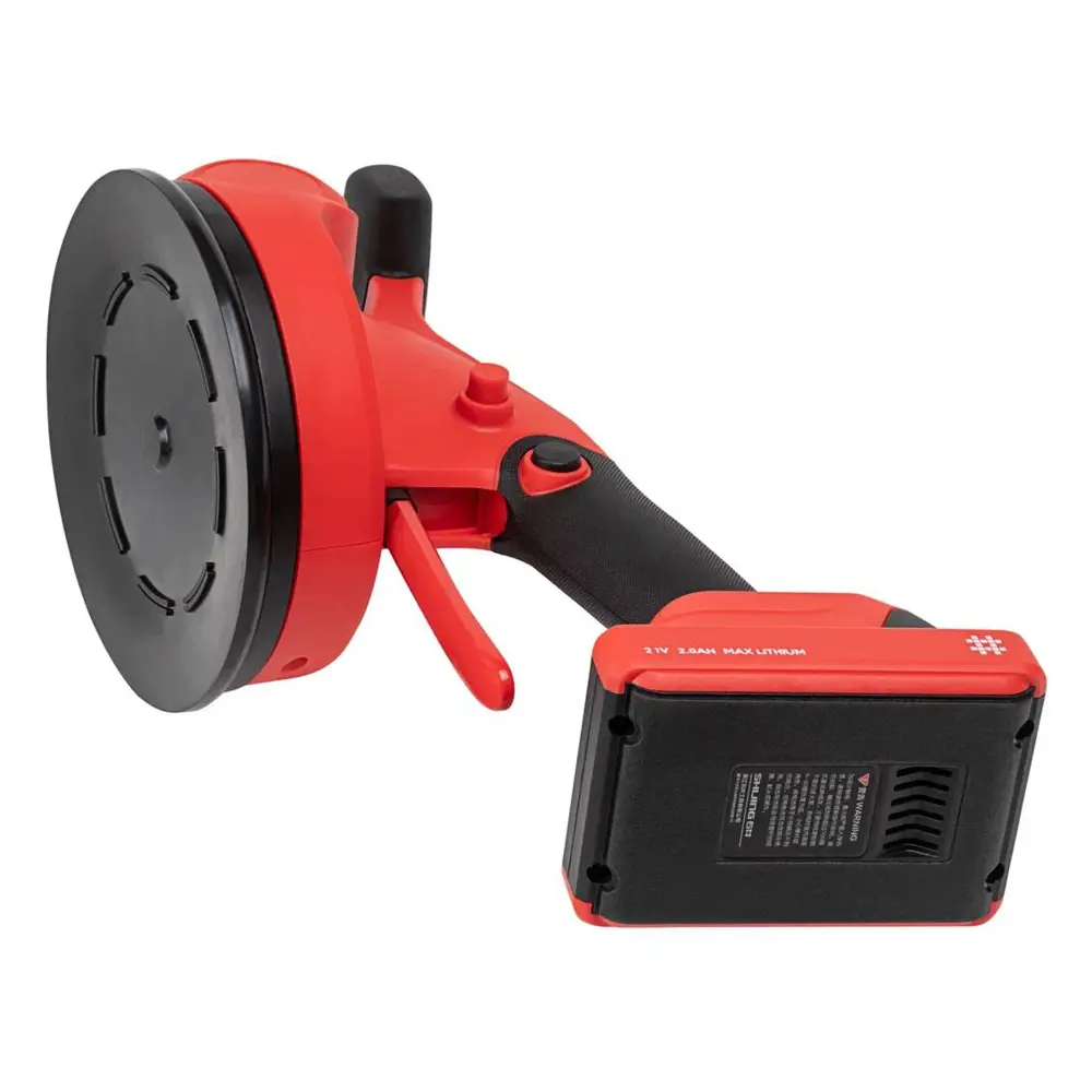 Фото 6 Виброприсоска для укладки плитки аккумуляторная DLT Vibro Pro-Max, 16.8 В Li-Ion 2x2 Ач 60 кг