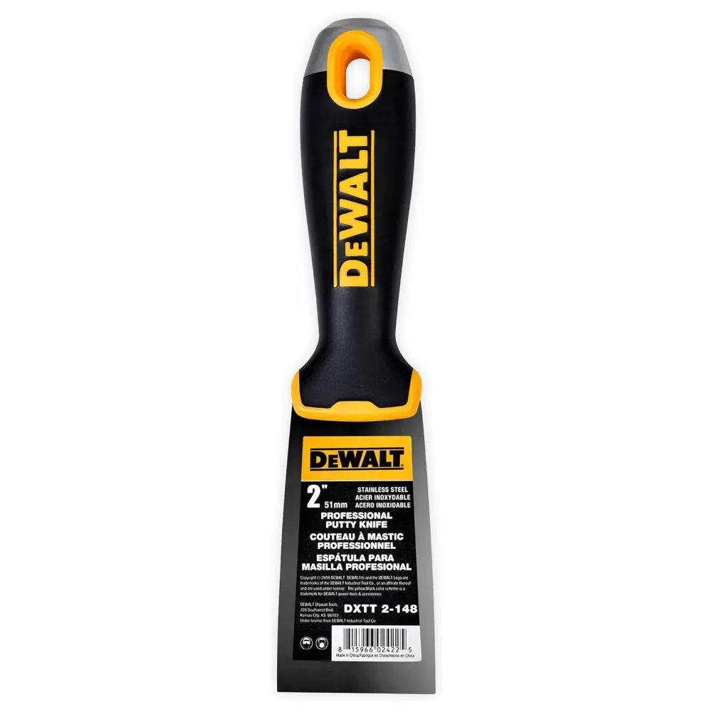 Фото Шпатель малярный Dewalt 51 мм, сталь Фото Шпатель малярный Dewalt 51 мм, сталь