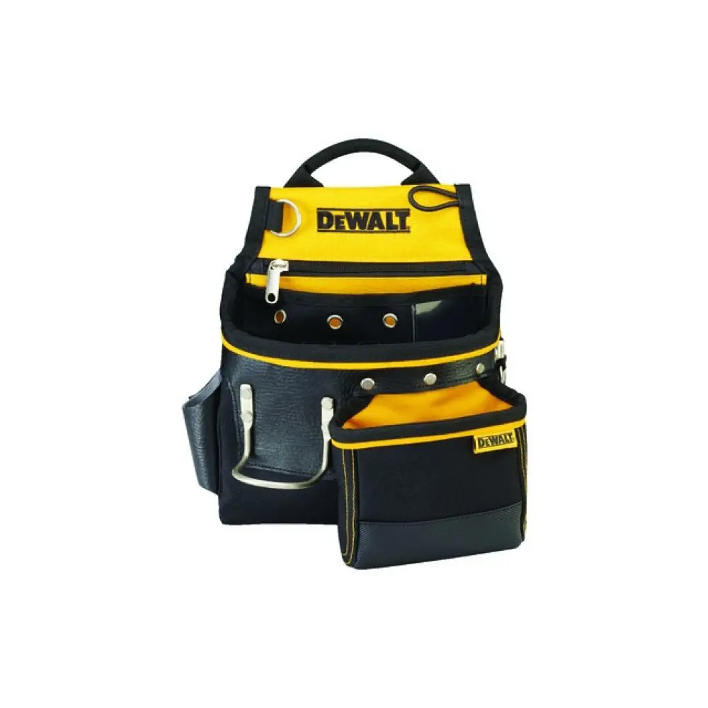 Фото 2 Сумка поясная для гвоздей и молотка Dewalt 400x250x95 мм, текстиль Фото 2 Сумка поясная для гвоздей и молотка Dewalt 400x250x95 мм, текстиль