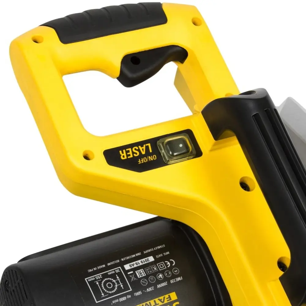 Фото 3 Пила торцовочная сетевая Stanley FME720-QS, 2000 Вт Фото 3 Пила торцовочная сетевая Stanley FME720-QS, 2000 Вт