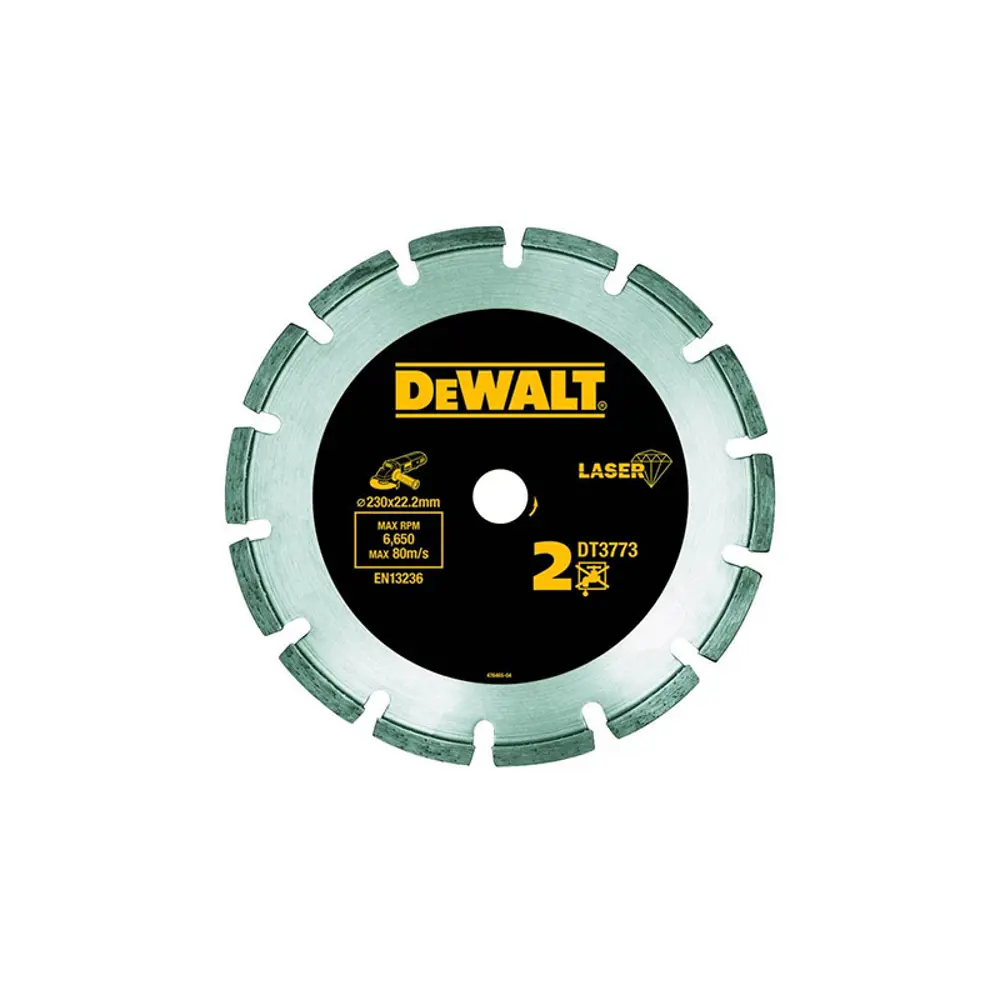 Фото Диск алмазный по кирпичу Dewalt DT3773-XJ сегментный 230x22x2.4 мм Фото Диск алмазный по кирпичу Dewalt DT3773-XJ сегментный 230x22x2.4 мм