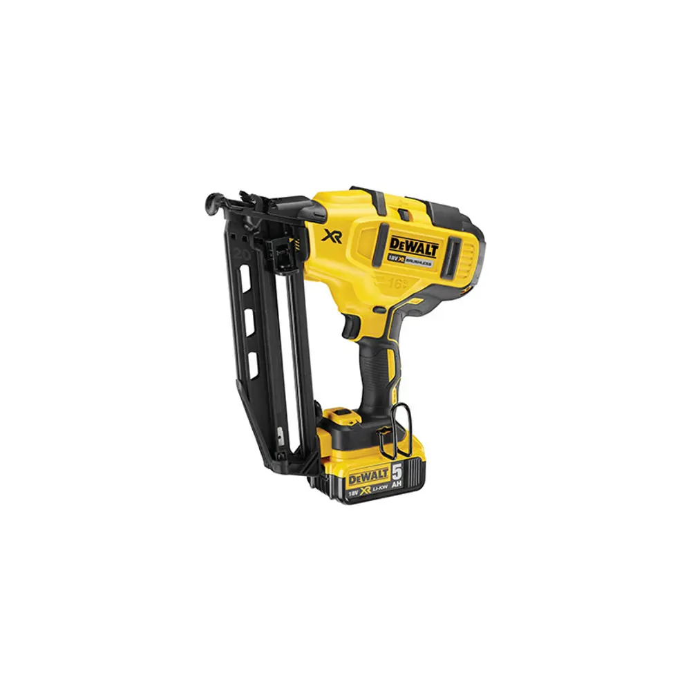 Фото Пистолет гвоздезабивной аккумуляторный Dewalt DCN660P2, 18 В Li-Ion 2x5 Ач Фото Пистолет гвоздезабивной аккумуляторный Dewalt DCN660P2, 18 В Li-Ion 2x5 Ач