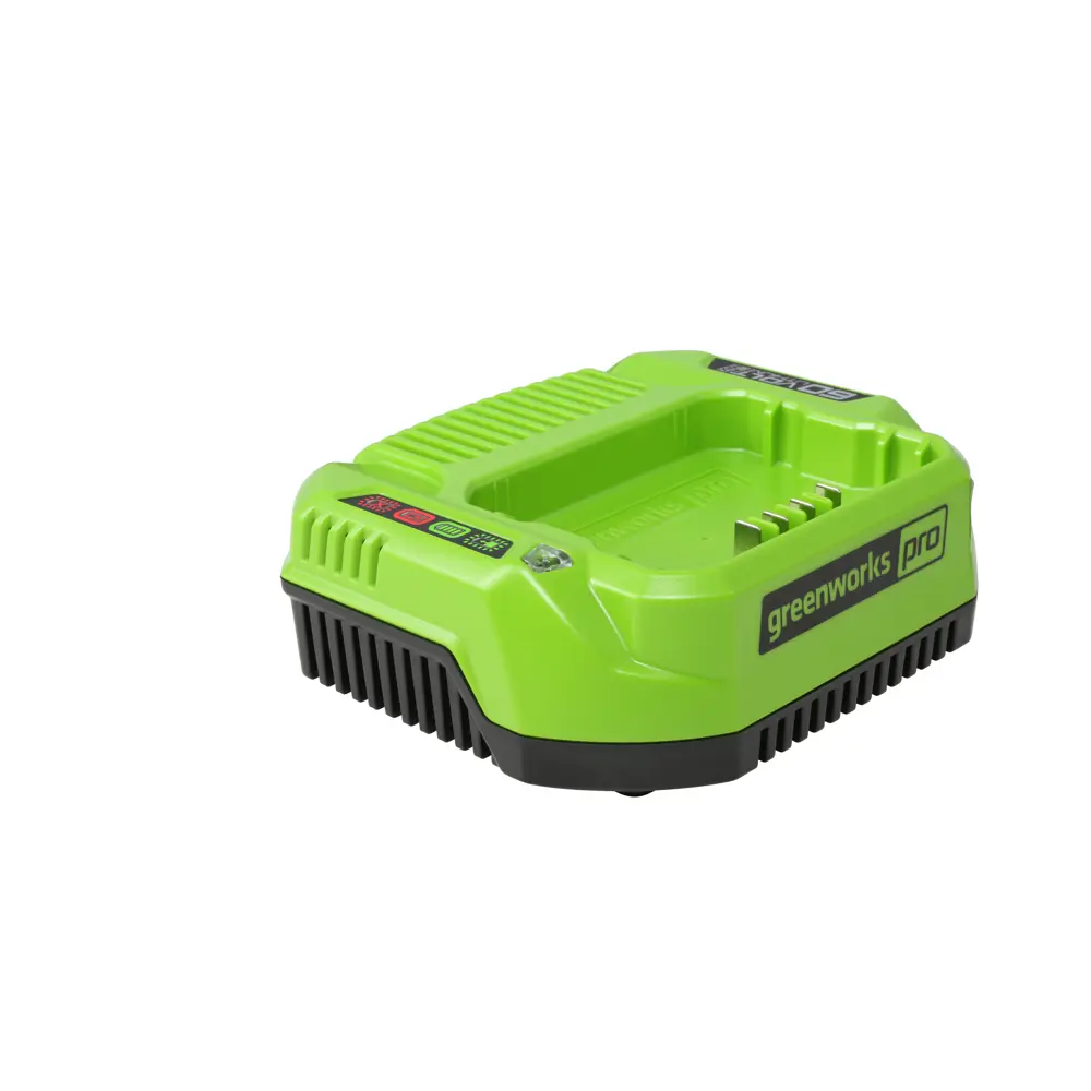 Фото 4 Зарядное устройство для аккумуляторов Greenworks G60UC НСК, 60 В Li-Ion Фото 4 Зарядное устройство для аккумуляторов Greenworks G60UC НСК, 60 В Li-Ion