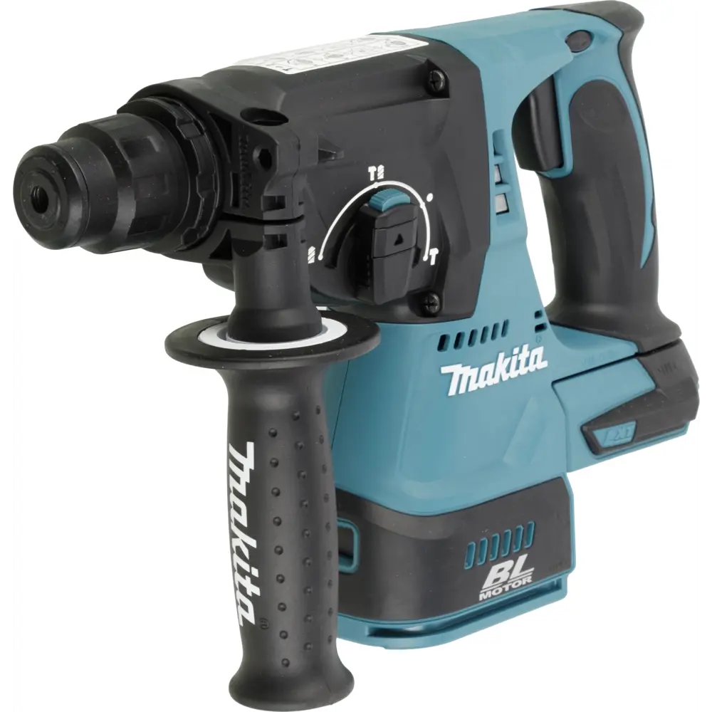 Фото Перфоратор аккумуляторный бесщеточный SDS Plus Makita DHR242Z, 18 В Li-Ion 2.4 Дж, без АКБ и ЗУ Фото Перфоратор аккумуляторный бесщеточный SDS Plus Makita DHR242Z, 18 В Li-Ion 2.4 Дж, без АКБ и ЗУ