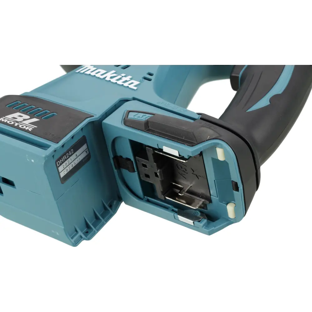 Фото 4 Перфоратор аккумуляторный бесщеточный SDS Plus Makita DHR242Z, 18 В Li-Ion 2.4 Дж, без АКБ и ЗУ Фото 4 Перфоратор аккумуляторный бесщеточный SDS Plus Makita DHR242Z, 18 В Li-Ion 2.4 Дж, без АКБ и ЗУ