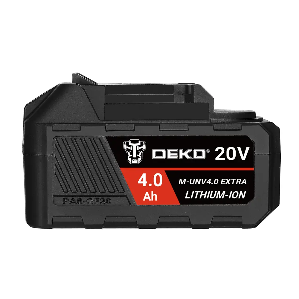 Фото 3 Аккумулятор Deko M-UNV4.0 Extra, 20 В Li-Ion 4 Ач Фото 3 Аккумулятор Deko M-UNV4.0 Extra, 20 В Li-Ion 4 Ач