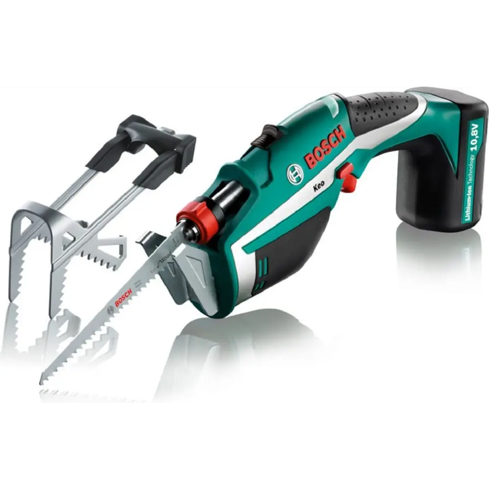 Фото 3 Пила сабельная аккумуляторная Bosch KEO 600861900, 10.8 В Li-Ion 1x1.3 Ач Фото 3 Пила сабельная аккумуляторная Bosch KEO 600861900, 10.8 В Li-Ion 1x1.3 Ач