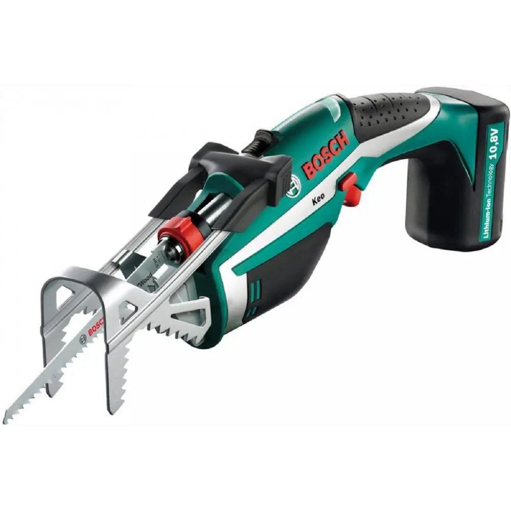 Фото Пила сабельная аккумуляторная Bosch KEO 600861900, 10.8 В Li-Ion 1x1.3 Ач Фото Пила сабельная аккумуляторная Bosch KEO 600861900, 10.8 В Li-Ion 1x1.3 Ач
