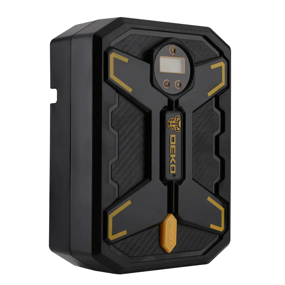 Фото 5 Компрессор автомобильный цифровой Deko DKCP150Psi-LCD, 25 л/мин
