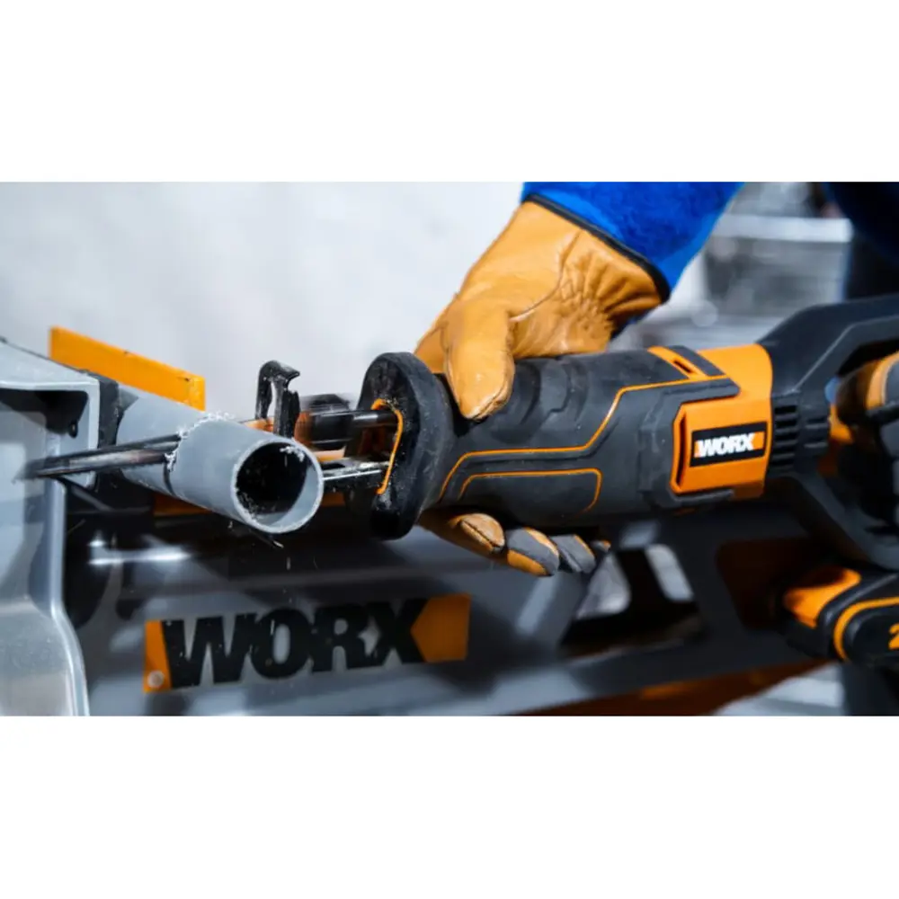 Фото 4 Пила сабельная аккумуляторная Worx WX500 НСК, 20 В Li-Ion 1x2 Ач Фото 4 Пила сабельная аккумуляторная Worx WX500 НСК, 20 В Li-Ion 1x2 Ач