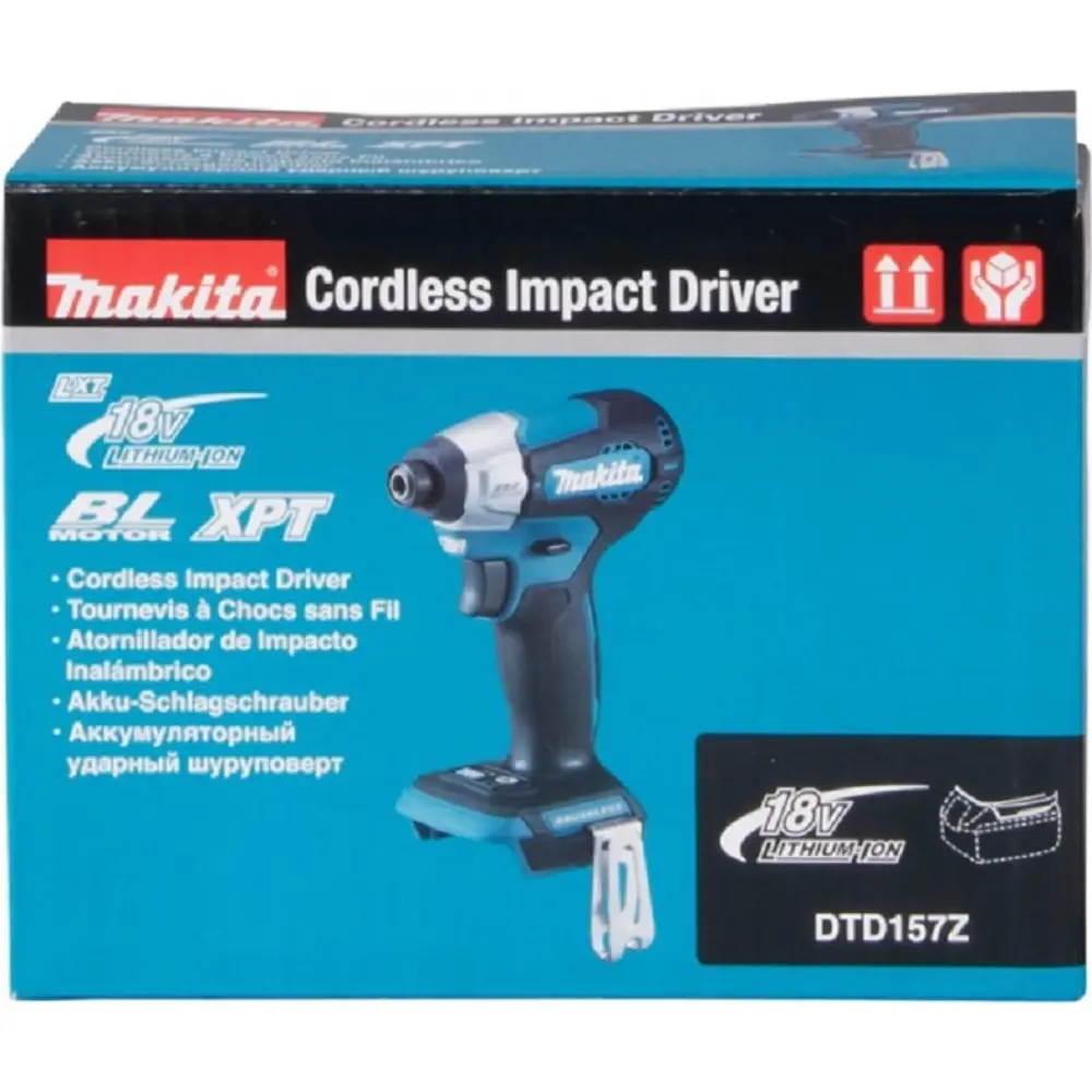 Фото 7 Шуруповерт аккумуляторный Makita DTD157Z 1991771, без АКБ и ЗУ Фото 7 Шуруповерт аккумуляторный Makita DTD157Z 1991771, без АКБ и ЗУ