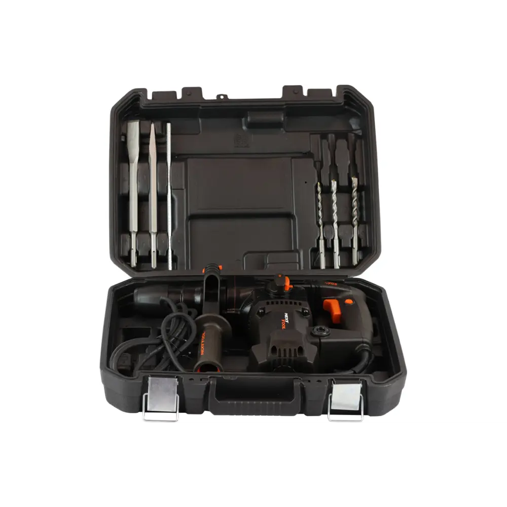 Фото 2 Перфоратор сетевой SDS Plus Nexttool PF-1600/32 400060, 1600 Вт, 6 Дж Фото 2 Перфоратор сетевой SDS Plus Nexttool PF-1600/32 400060, 1600 Вт, 6 Дж