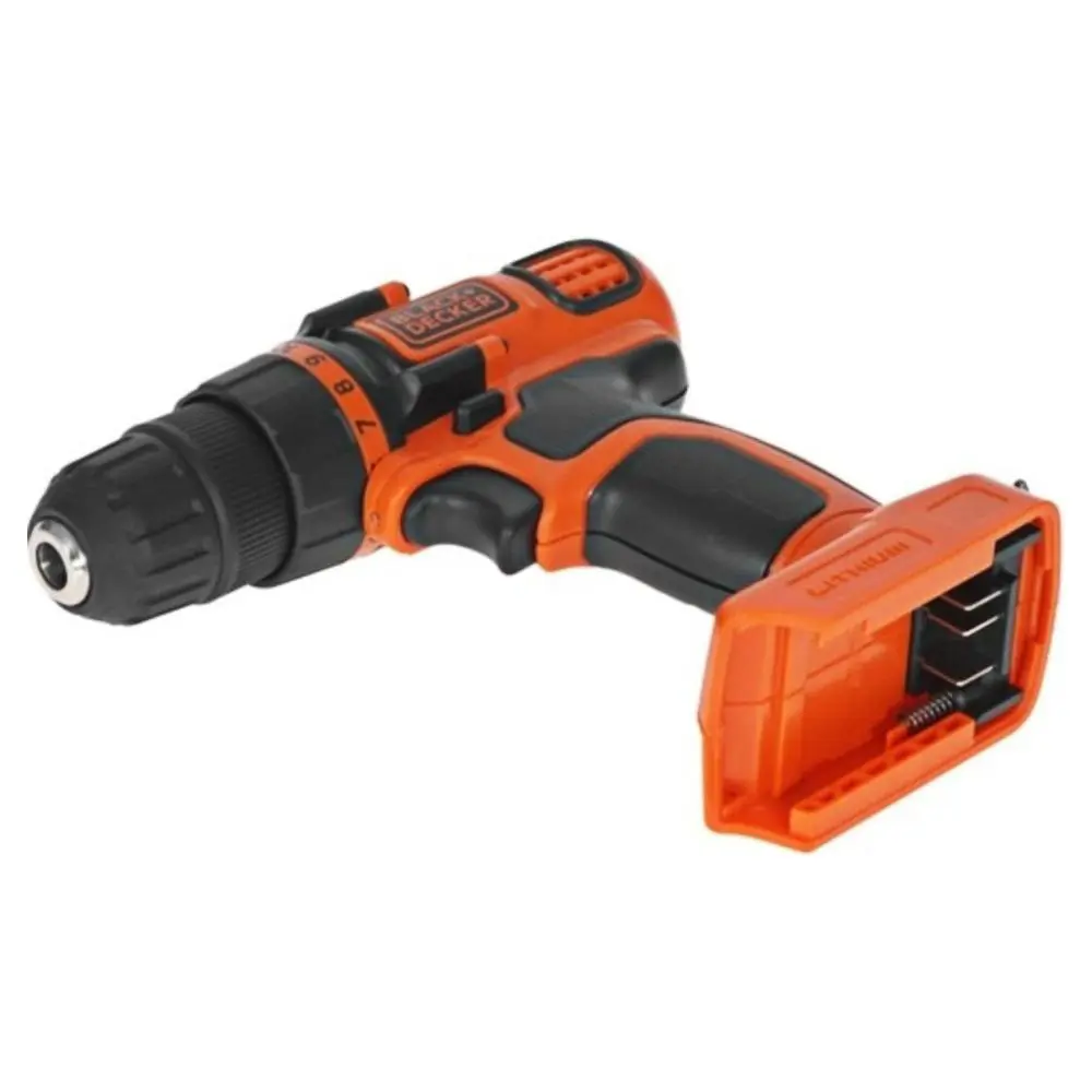 Фото 4 Дрель-шуруповерт аккумуляторная Black&Decker BDCDD18N-XJ, 18 В Li, без АКБ и ЗУ Фото 4 Дрель-шуруповерт аккумуляторная Black&Decker BDCDD18N-XJ, 18 В Li, без АКБ и ЗУ