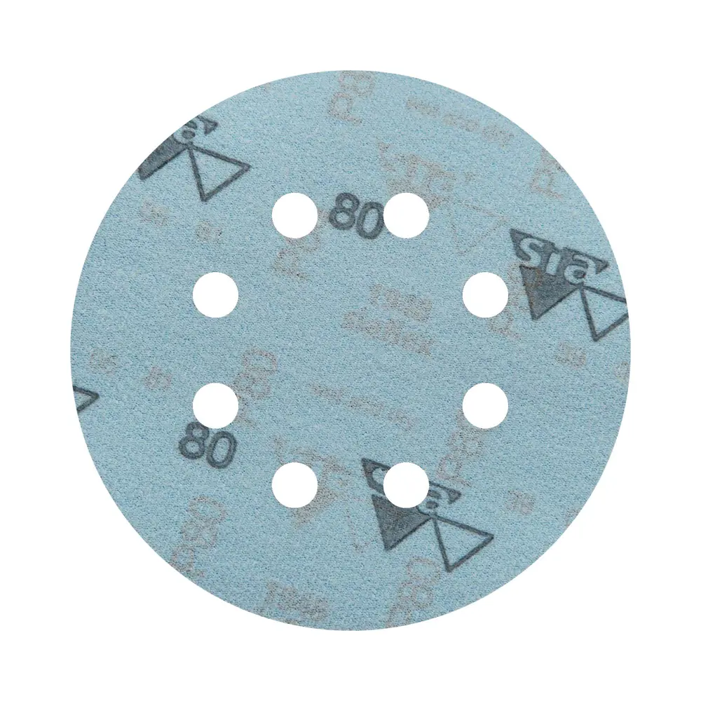 Фото 3 Круг шлифовальный Sia Abrasives sf50-125-8-080 P80 125 мм, 50 шт. Фото 3 Круг шлифовальный Sia Abrasives sf50-125-8-080 P80 125 мм, 50 шт.
