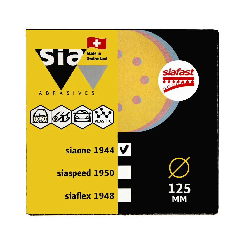 Фото 4 Круг шлифовальный Sia Abrasives so50-125-8-280 P280 125 мм, 50 шт. Фото 4 Круг шлифовальный Sia Abrasives so50-125-8-280 P280 125 мм, 50 шт.