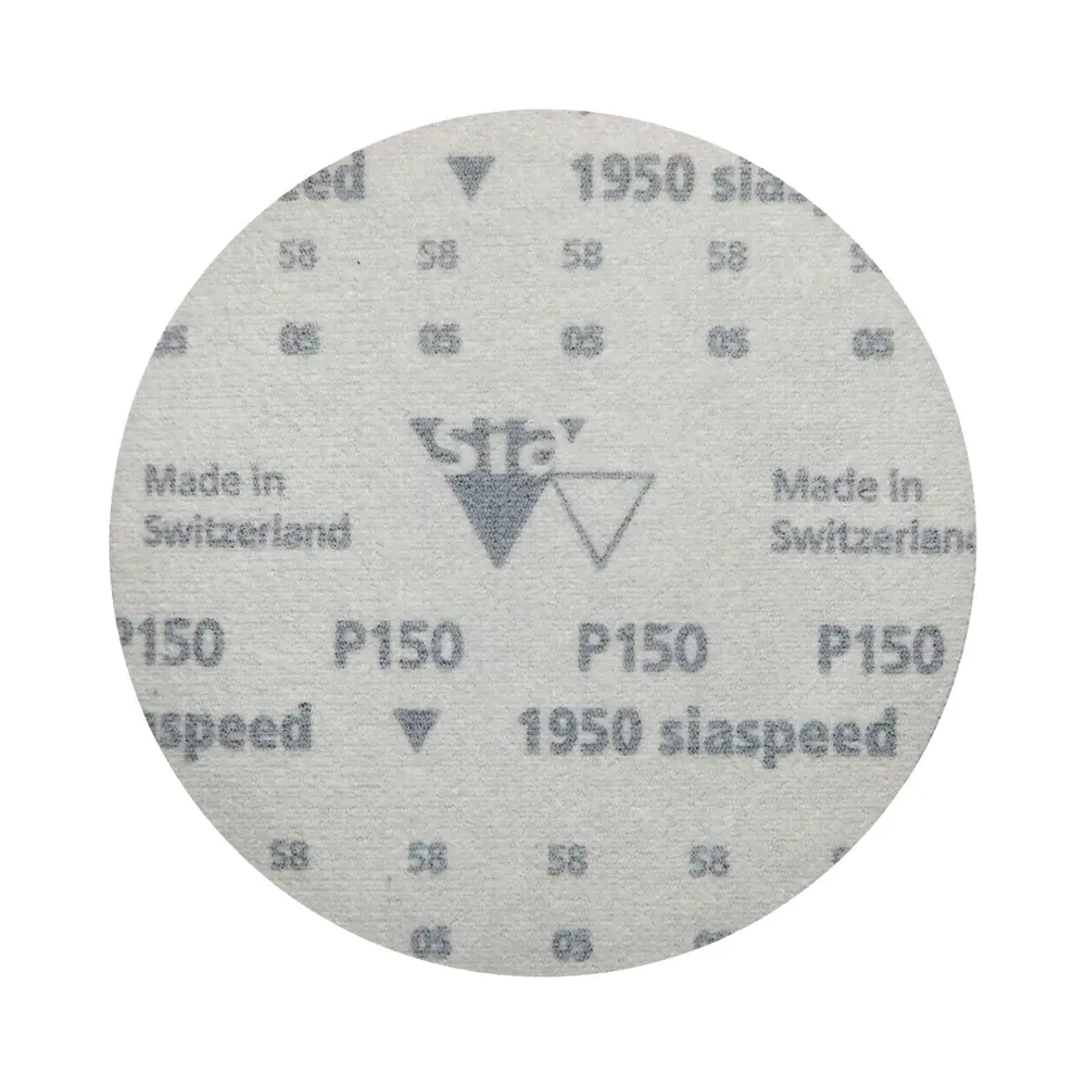 Фото 3 Круг шлифовальный Sia Abrasives ss6-125-0-150 P150 125 мм, 6 шт.