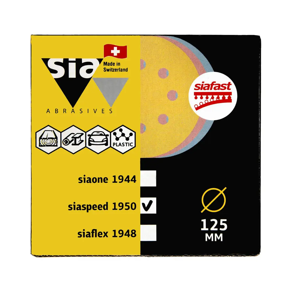 Фото 4 Круг шлифовальный Sia Abrasives ss50-125-8-040 P40 125 мм, 50 шт. Фото 4 Круг шлифовальный Sia Abrasives ss50-125-8-040 P40 125 мм, 50 шт.