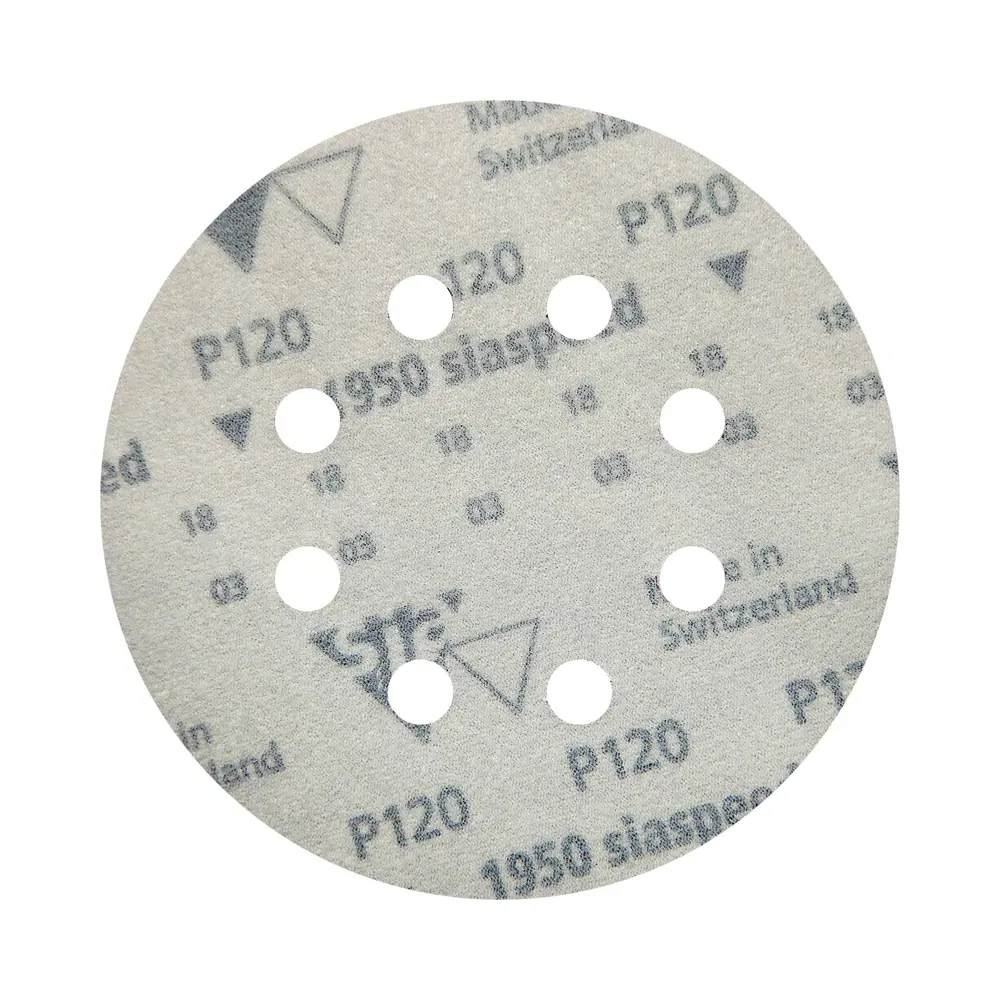 Фото 3 Круг шлифовальный Sia Abrasives ss50-125-8-120 P120 125 мм, 50 шт. Фото 3 Круг шлифовальный Sia Abrasives ss50-125-8-120 P120 125 мм, 50 шт.
