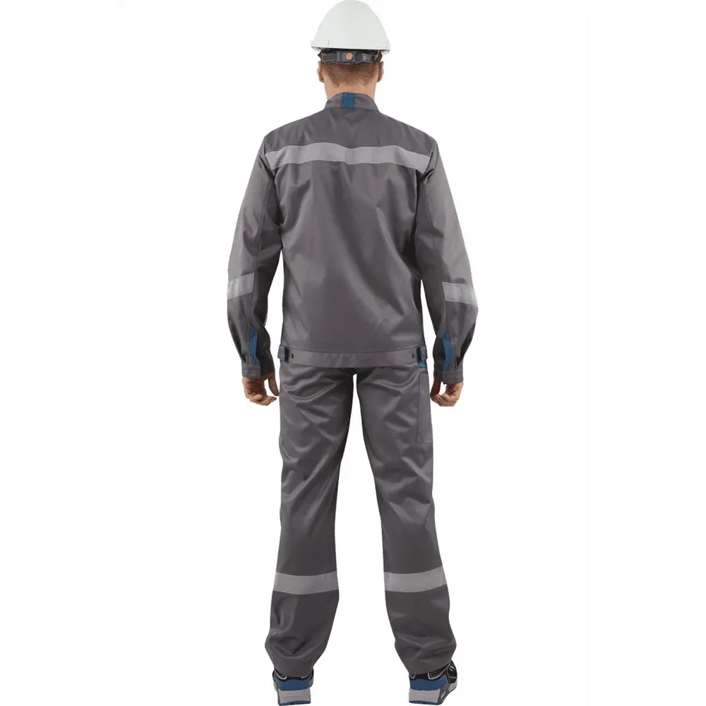 Фото 2 Костюм рабочий Галактика цвет серый/бирюза размер 112-116 рост 170-176 см Фото 2 Костюм рабочий Галактика цвет серый/бирюза размер 112-116 рост 170-176 см