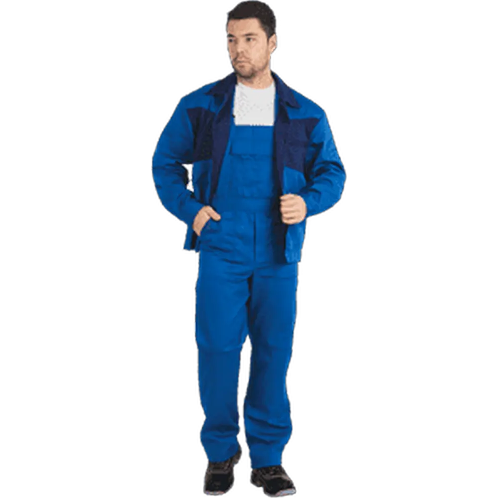 Фото Костюм рабочий Специалист-2 цвет васильковый/темно синий размер 88-92 рост 158-164 см Фото Костюм рабочий Специалист-2 цвет васильковый/темно синий размер 88-92 рост 158-164 см