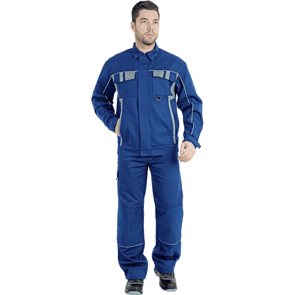 Фото Костюм рабочий Комфорт цвет темно-синий/серый размер 112-116 рост 158-164 см Фото Костюм рабочий Комфорт цвет темно-синий/серый размер 112-116 рост 158-164 см