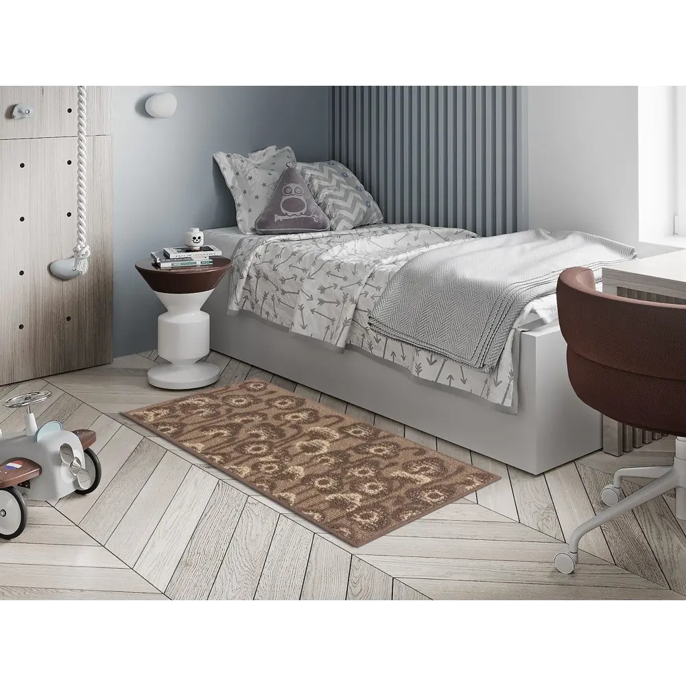 Фото 4 Коврик SHAHINTEX LOOP ITALIANO 802159 48x100 см цвет кофейный Фото 4 Коврик SHAHINTEX LOOP ITALIANO 802159 48x100 см цвет кофейный