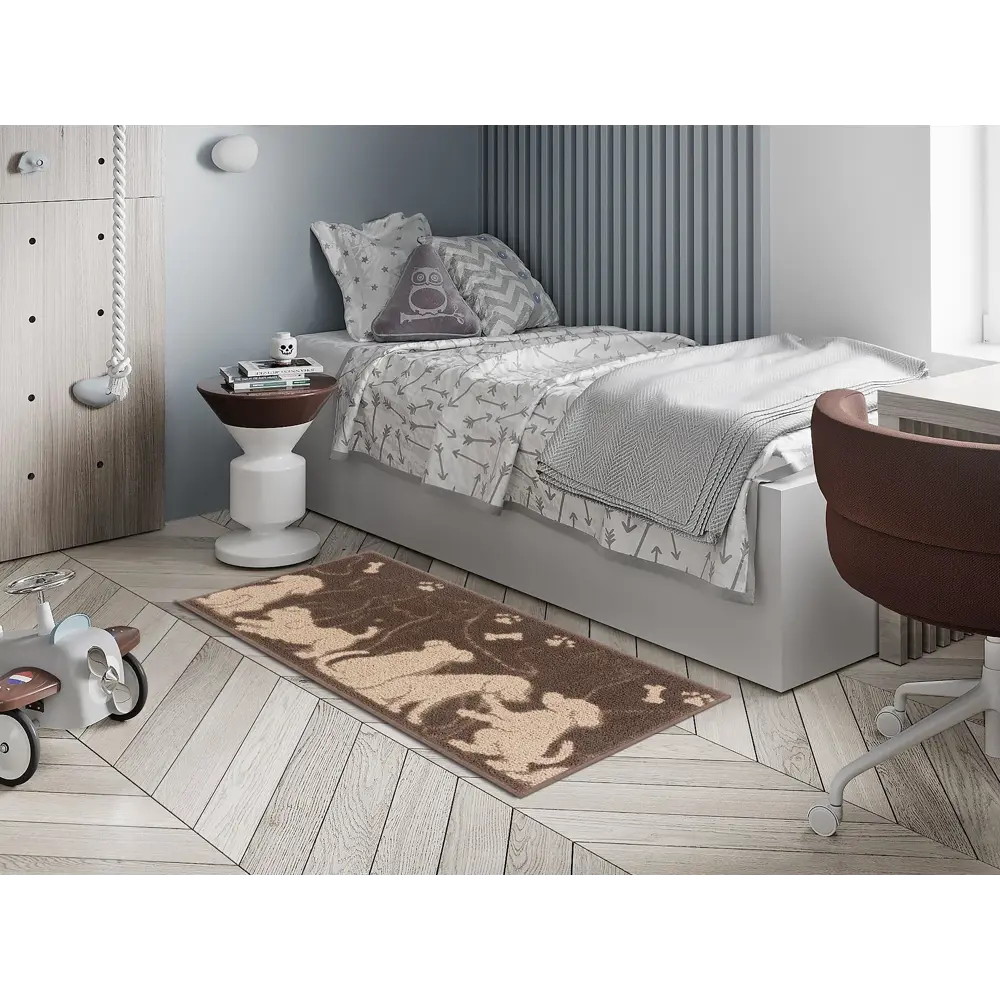 Фото 4 Коврик SHAHINTEX LOOP ITALIANO 802067 48x80 см цвет кофейный Фото 4 Коврик SHAHINTEX LOOP ITALIANO 802067 48x80 см цвет кофейный