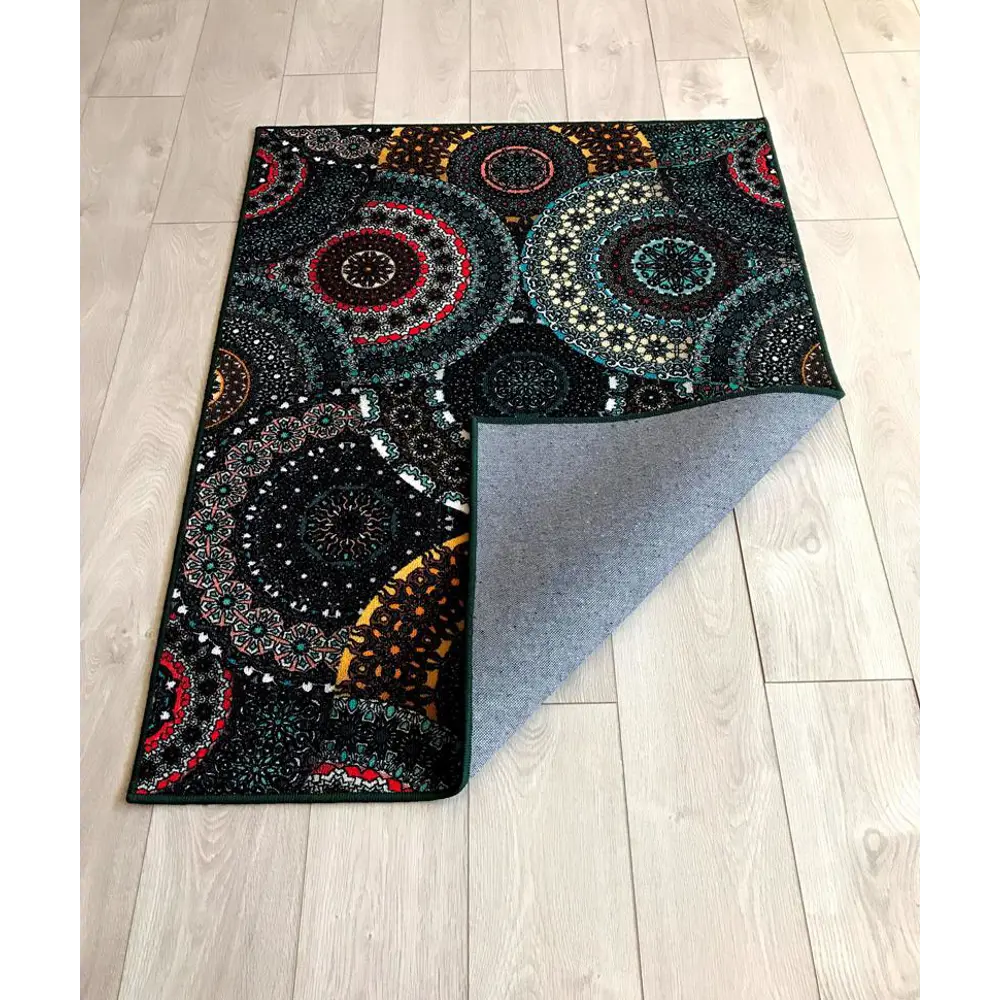 Фото 2 Коврик Розетта Дижитал на хлопковой основе Cleopatra 100x150/600114-1001 круги