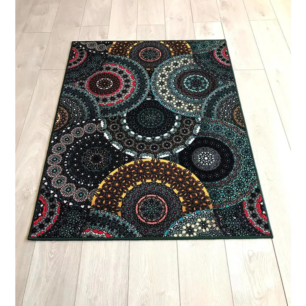 Фото Коврик Розетта Дижитал на хлопковой основе Cleopatra 100x150/600114-1001 круги