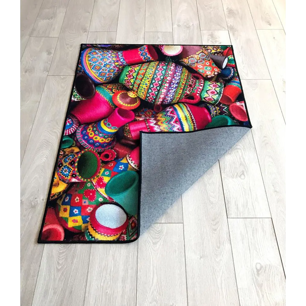 Фото 2 Коврик Розетта Дижитал на хлопковой основе Cleopatra 100x150/601131-1001 кувшины Фото 2 Коврик Розетта Дижитал на хлопковой основе Cleopatra 100x150/601131-1001 кувшины