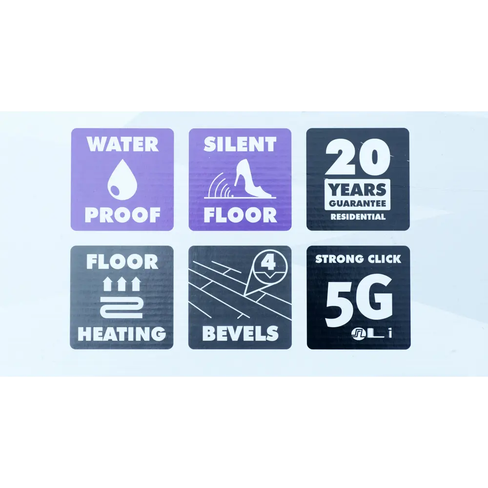 Фото 8 SPC плитка Arbiton Amaron Click Glacier Concrete 42 класс толщина 5 мм 2.088 м², цена за упаковку Фото 8 SPC плитка Arbiton Amaron Click Glacier Concrete 42 класс толщина 5 мм 2.088 м², цена за упаковку
