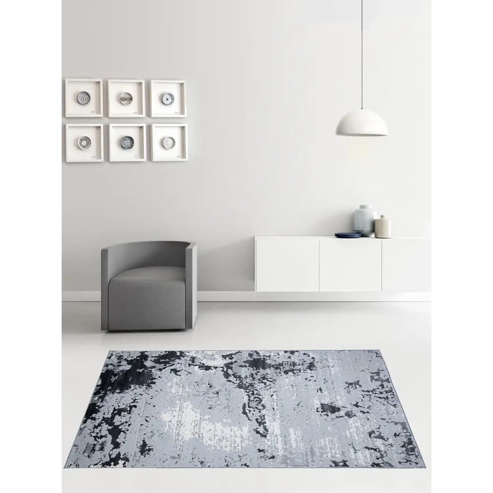 Фото Ковер Mafy Kaminia 80x150 MF-00170 цвет серый Фото Ковер Mafy Kaminia 80x150 MF-00170 цвет серый