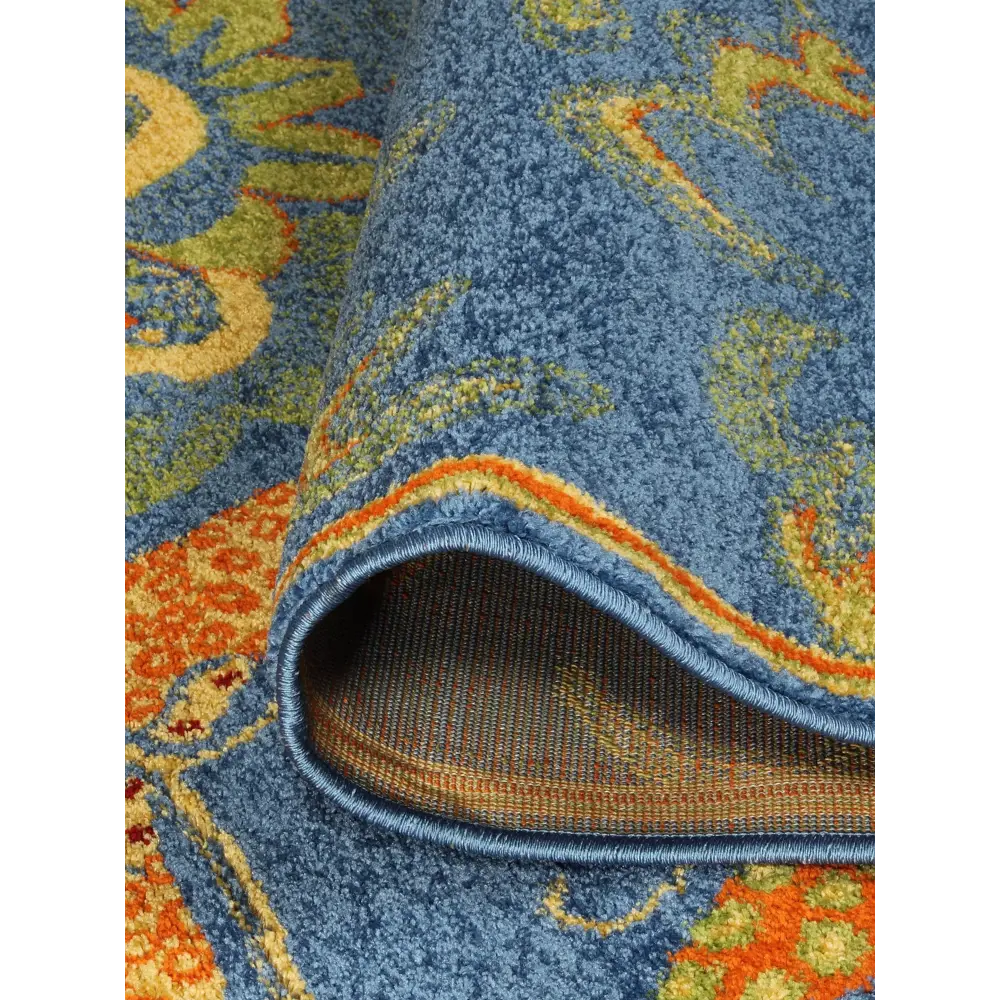 Фото Ковер Fryz Nesi light blue 1.2x1.7 м Фото Ковер Fryz Nesi light blue 1.2x1.7 м