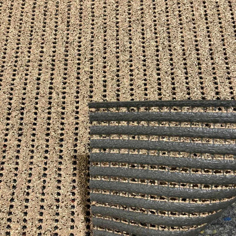 Фото 4 Коврик придверный грязезащитный Ako Safety Mat цвет бежевый 70x120 см Фото 4 Коврик придверный грязезащитный Ako Safety Mat цвет бежевый 70x120 см