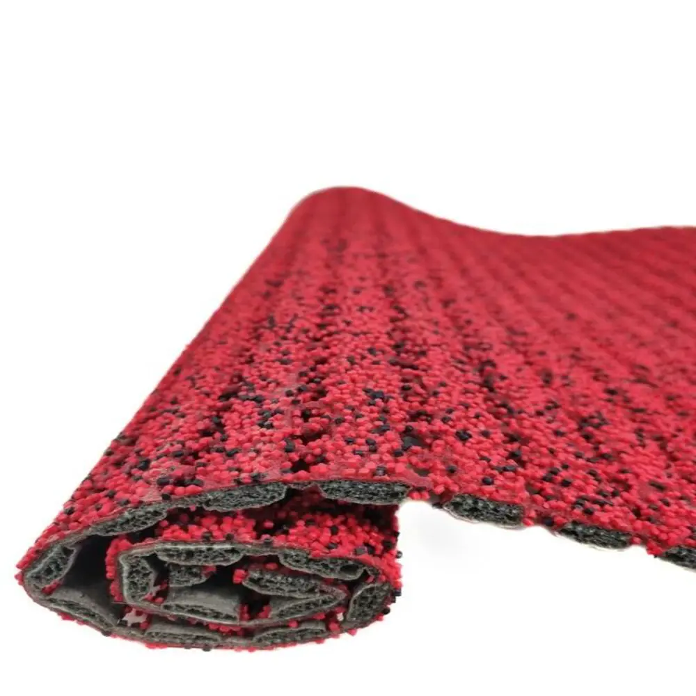 Фото Коврик придверный грязезащитный Ako Safety Mat цвет красный 60x200 см Фото Коврик придверный грязезащитный Ako Safety Mat цвет красный 60x200 см