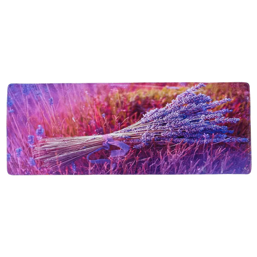 Фото Ковер Этель "Лаванда" 45x120 см велюр поролон 400г/м2