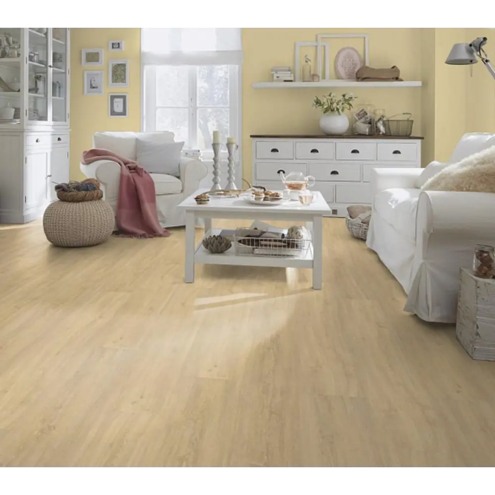 Фото ПВХ плитка Wineo Wood XL Kindness Oak Pure 31 класс толщина 9 мм 4.24 м², цена за упаковку Фото ПВХ плитка Wineo Wood XL Kindness Oak Pure 31 класс толщина 9 мм 4.24 м², цена за упаковку