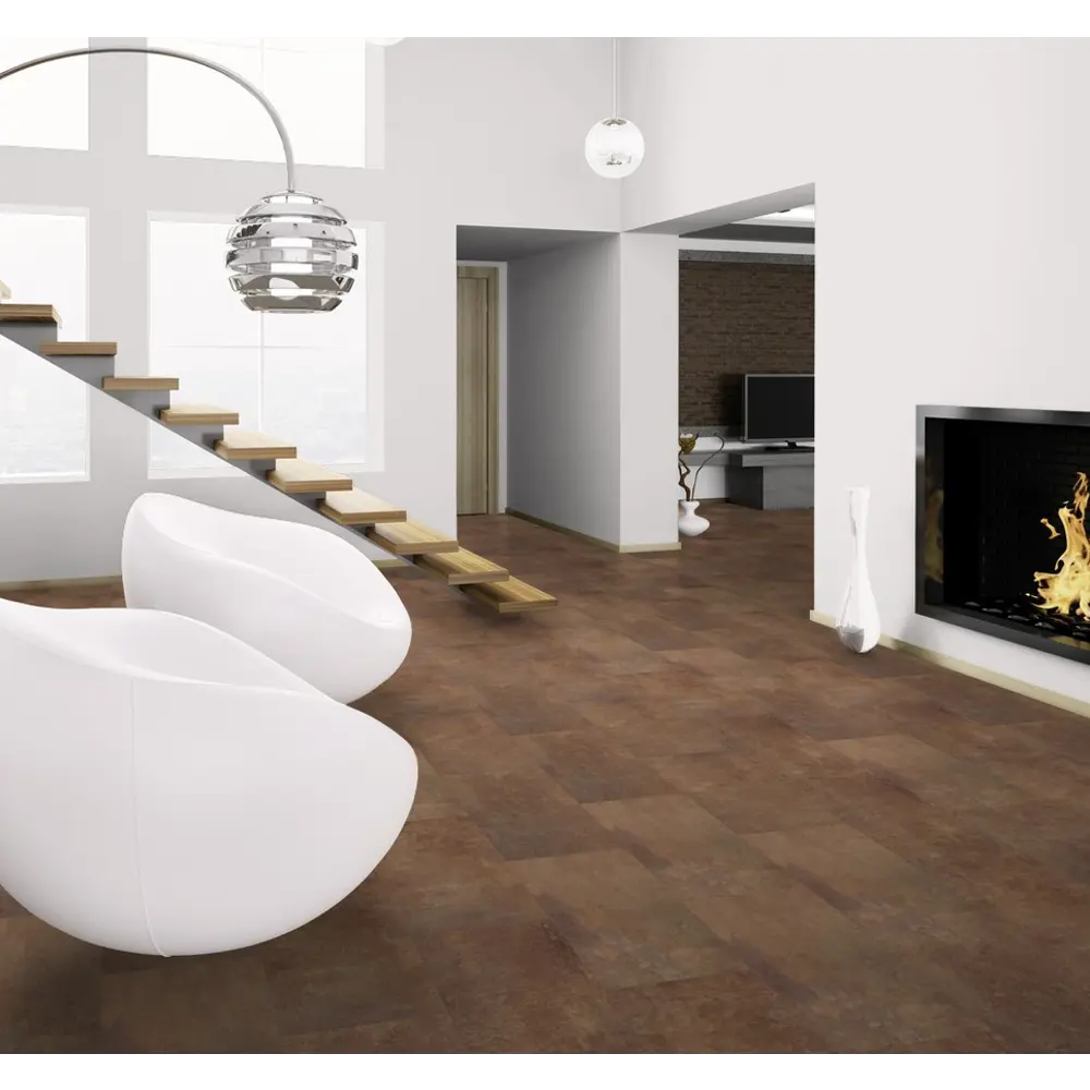 Фото ПВХ плитка Wineo Fortune Stone Rusty 31 класс толщина 9 мм 3.34 м², цена за упаковку Фото ПВХ плитка Wineo Fortune Stone Rusty 31 класс толщина 9 мм 3.34 м², цена за упаковку