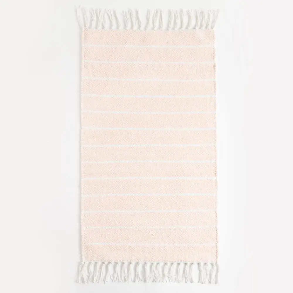 Фото Ковер Strip Blush 120x160 ± 3 см 1400 гр/м2 100% хлопок 5083338 Фото Ковер Strip Blush 120x160 ± 3 см 1400 гр/м2 100% хлопок 5083338