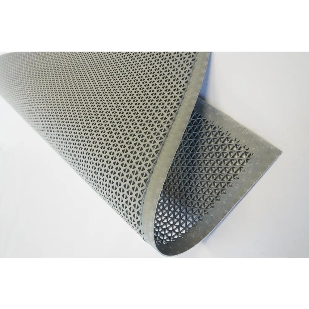 Фото 2 Коврик грязезащитный Зиг-Заг Твист со сквозными ячейками 60x90 см цвет серый Фото 2 Коврик грязезащитный Зиг-Заг Твист со сквозными ячейками 60x90 см цвет серый