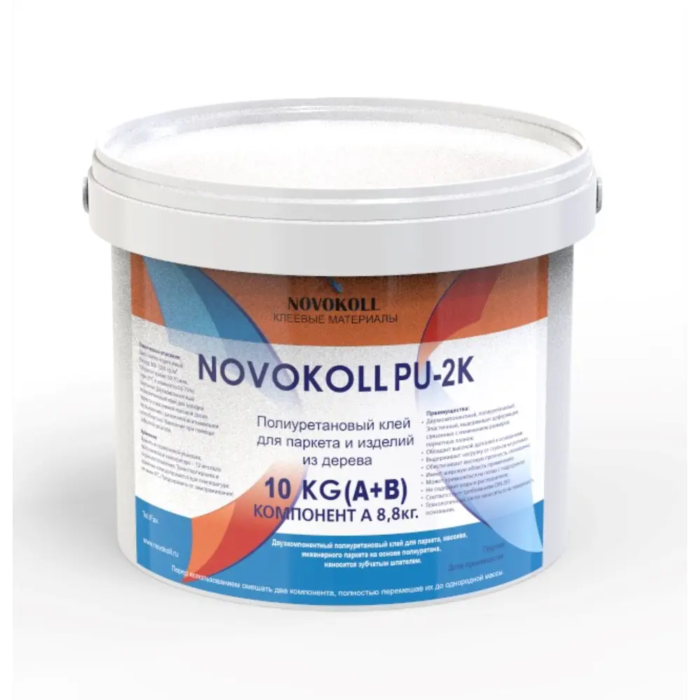 Фото Клей Novokoll PU 2K PU-2K0002 5 кг Фото Клей Novokoll PU 2K PU-2K0002 5 кг