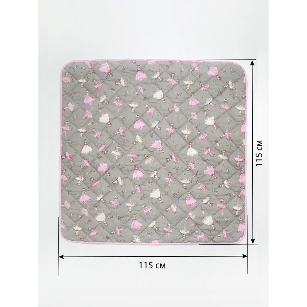 Фото 4 Коврик хлопок Amarobaby AB2165SMGBS/11 115x115 см Фото 4 Коврик хлопок Amarobaby AB2165SMGBS/11 115x115 см