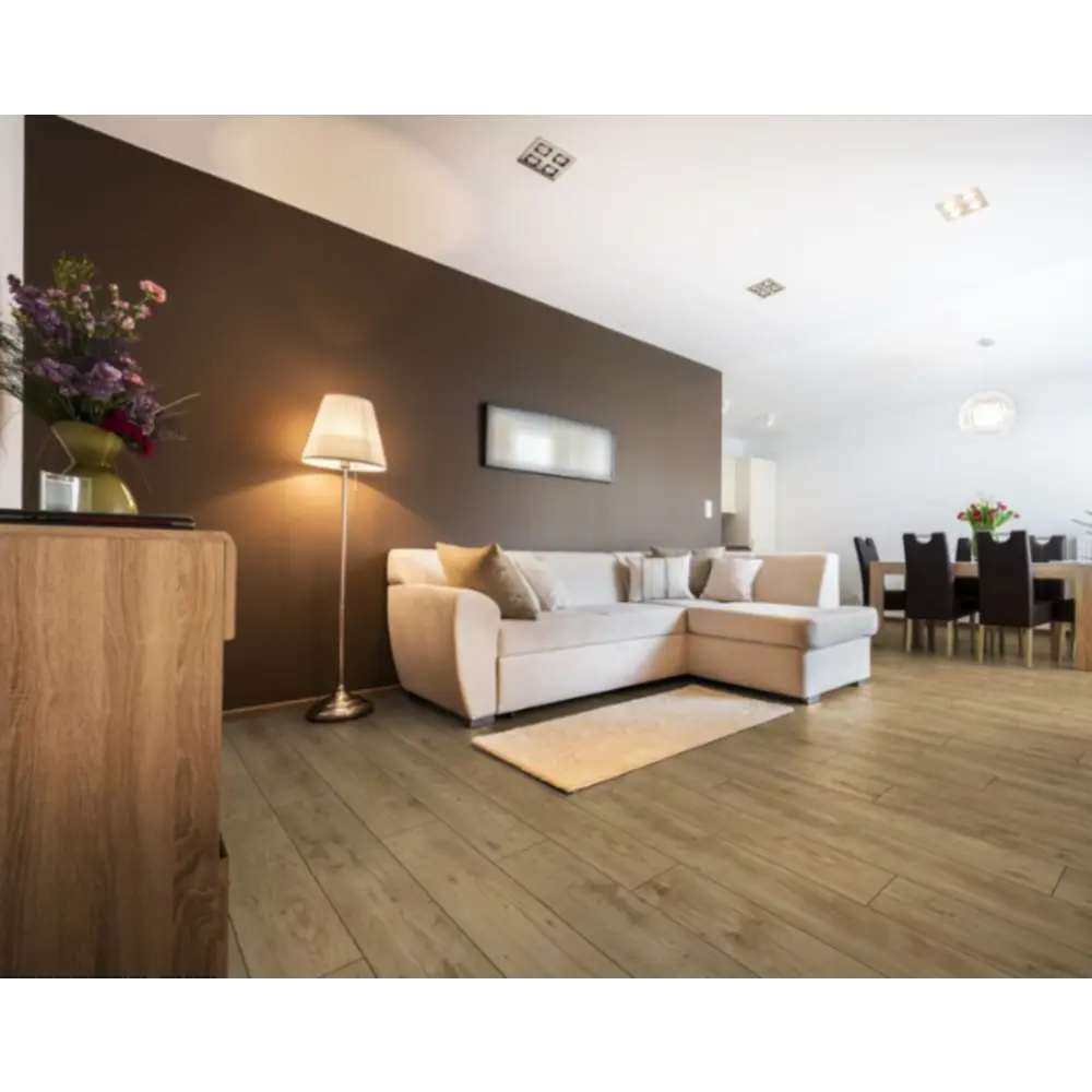 Фото Ламинат Eurowood Prima Дуб Кембридж 33 класс толщина 10 мм с фаской 1.598 м², цена за упаковку