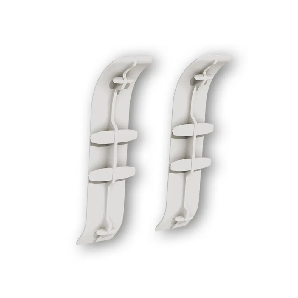 Фото 2 Соединитель для плинтуса Идеал Классик 253 Ясень серый 55 мм 10 шт. Фото 2 Соединитель для плинтуса Идеал Классик 253 Ясень серый 55 мм 10 шт.