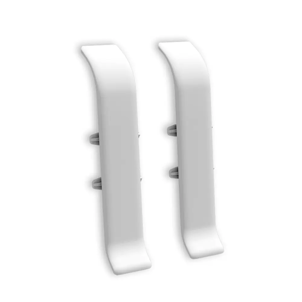 Фото Соединитель для плинтуса 70мм Идеал Классик 001 Белый 70 мм 10 шт.