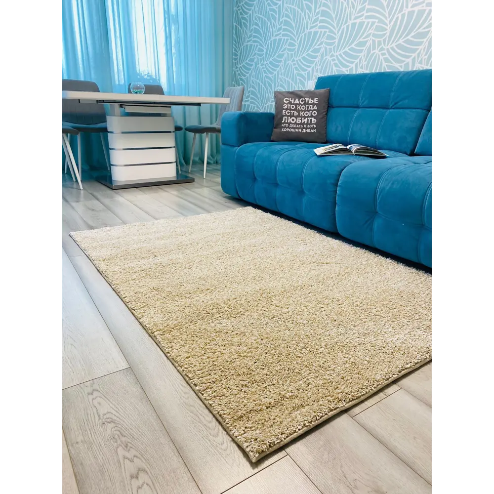 Фото 7 Ковер Витебские Ковры Фризе Шегги sh//03 150x300 см полипропилен цвет бежевый Фото 7 Ковер Витебские Ковры Фризе Шегги sh//03 150x300 см полипропилен цвет бежевый