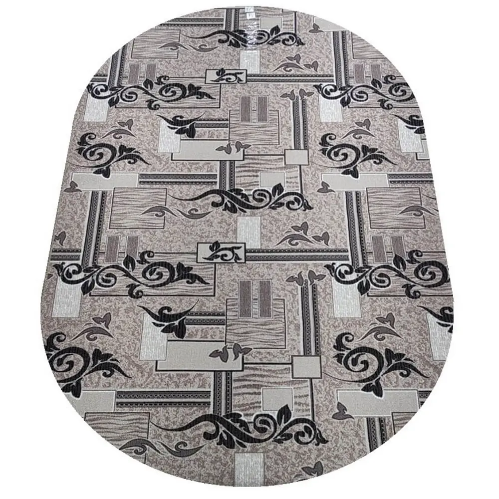 Фото 2 Ковер Нева Тафт Принт 119964 овал 200x400см цвет бежевый Фото 2 Ковер Нева Тафт Принт 119964 овал 200x400см цвет бежевый