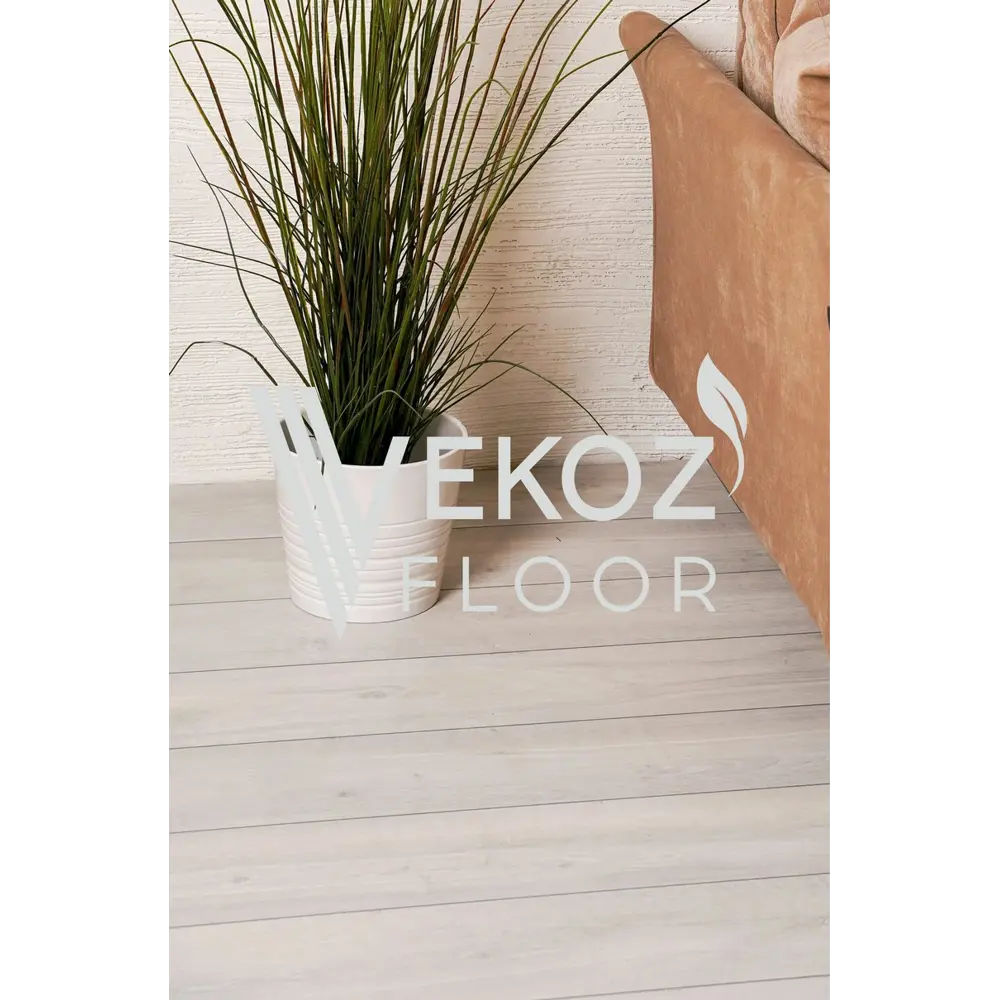 Фото 2 Ламинат Vekoz Floor Verde Дуб Полярный 32 класс толщина 8 мм с фаской 2.098 м², цена за упаковку Фото 2 Ламинат Vekoz Floor Verde Дуб Полярный 32 класс толщина 8 мм с фаской 2.098 м², цена за упаковку