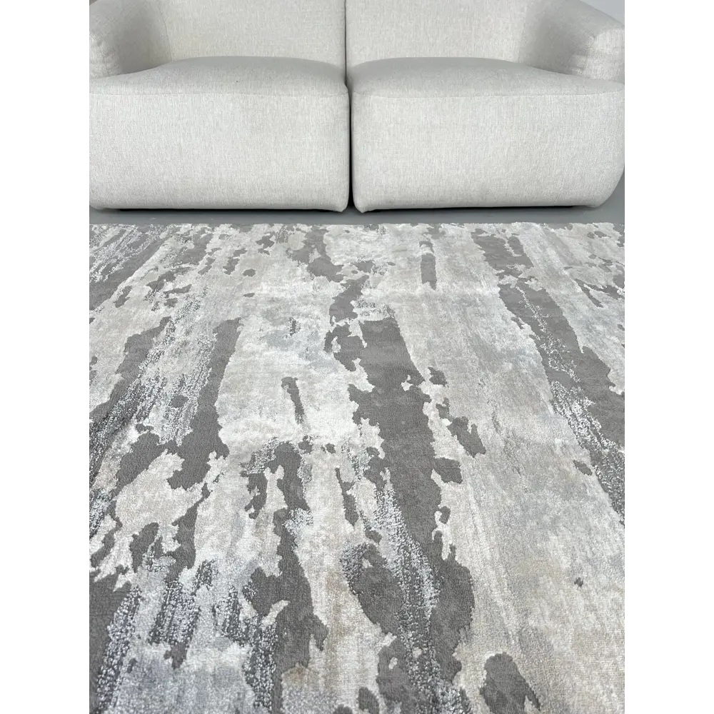 Фото 2 Ковер Laxmi Laxbieg 150x80см полиэстер серо-бежевый Фото 2 Ковер Laxmi Laxbieg 150x80см полиэстер серо-бежевый